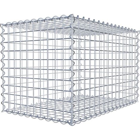 Gabiondeco - Gabion 80 cm x 50 cm x 50 cm (L x H x P). mailles 5 x 5 cm. Spirale - Made in Germany (1/5)