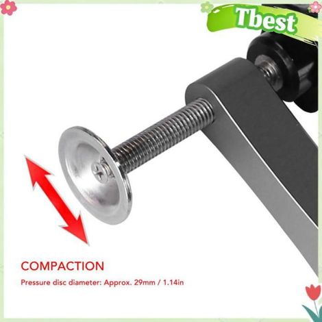 Tbest pince de maintien à action rapide Pince de Maintien, Presse à Bois à Hauteur Réglable en Acier Inoxydable outillage module (1/5)