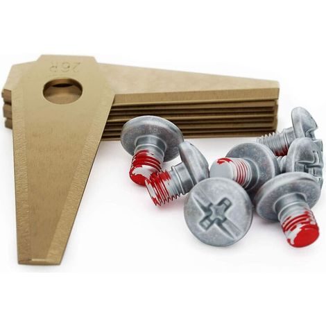 Lames de rechange renforcées en titane pour tondeuse Bosch Indego (1/5)