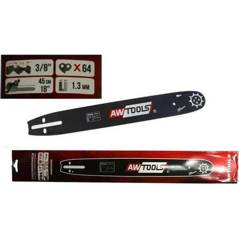 GUIDA PER SEGA AWTOOLS 45 cm 64/3/8""/1,3 mm / LINEA NERA (1/5)