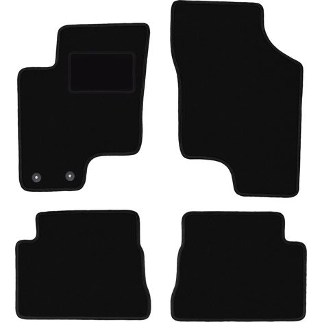 Schwarze Veloursmatten für: Hyundai Getz Fließheck (2002-2010) (1/5)