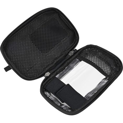 Pochette de Protection Contre Les éclaboussures de Batterie de, d ' Accessoires en Nylon avec Sangle de Mise à la Main, fenêtre Transparente pour Les déplacements, de Voyage (1/5)
