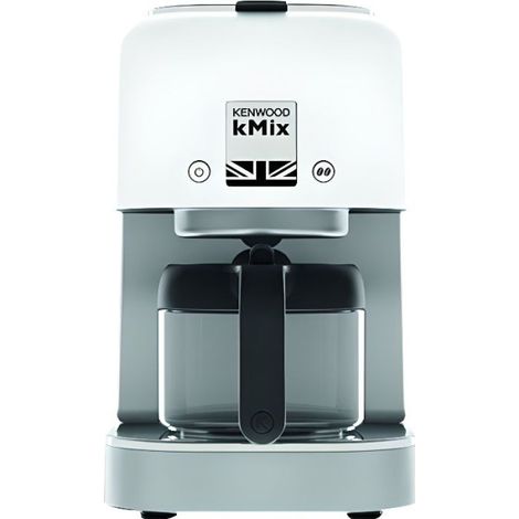 Machine a Cafe - Cafetiere Electrique  filtre kMix - KENWOOD - COX750WH - 1200 W - Blanc - 8 tasses - Sélecteur d'arôme
