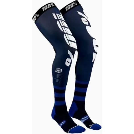 Chaussette Genouillere - Haute Tenue Antidérapante avec Boudin Silicone - Maille Respirante Dos Jambe et Dessus Pied - Renfort Talon Cheville et Coussinet Plantaire - 1 Paire