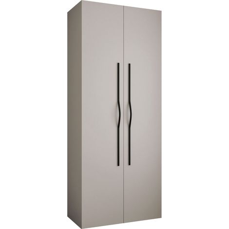 Armoire Hartford 562, Cachemire, 246x100x42cm, Portes d'armoire: Avec des charnières, Nombre d'étagères: 0 (1/5)