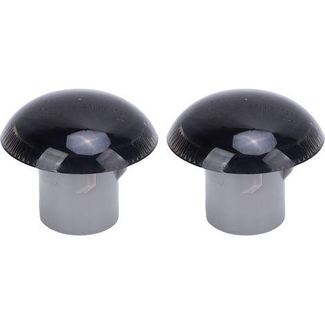 Couvercle de clignotant de remplacement pour voiture Transit Connect 2010 – 2021, 2 pièces, marqueur latéral, répéteur, boîtier de lumière, abat-jour noir (1/5)