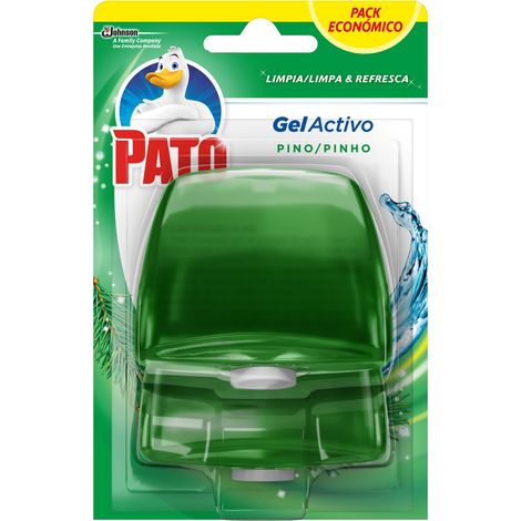 Pato wc gel activo colgador x 2 recambios pino 2 u (1/2)