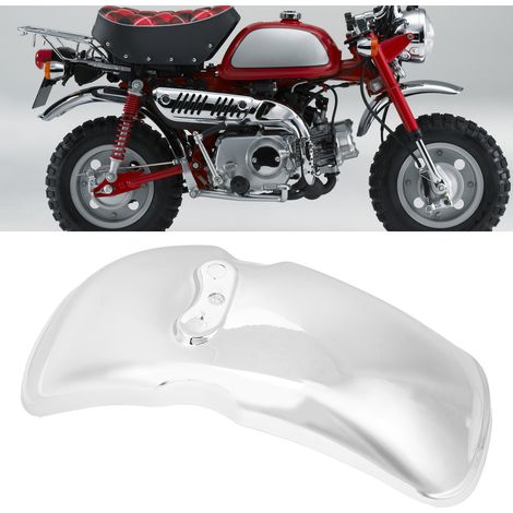 Verchromte Kotflügel für Motorräder, passend für 8- oder 10-Zoll-Räder der Modelle Honda Z50, Z50A, Z50J, Z110 und Z125. (1/5)