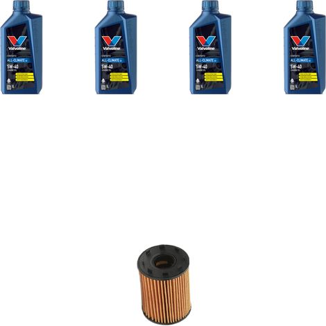 Kit filtro olio e 4L compatibile con Fiat Linea (110) 1.4 Turbo 88kw dal 2007 (1/3)