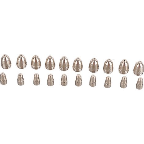 P80 Plasma-Schneidbrenner-Elektroden-Düsen-Kombinationsset 20-teilig (1,5 mm Standarddüse) (1/5)