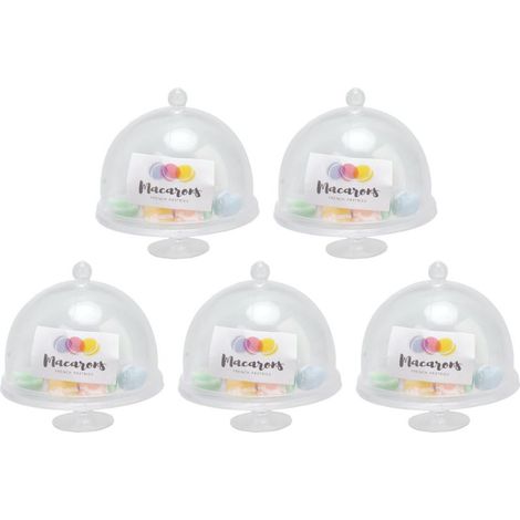 Lot macaron miniature gâteau 5 pièces mignon exquis modèle nourriture décoration maison de poupée (1/5)