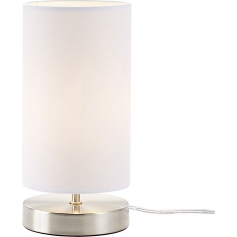Brilliant Claire 13247/05 Nachttischlampe Energiesparlampe, Halogen E14 40 W Weiß (1/5)