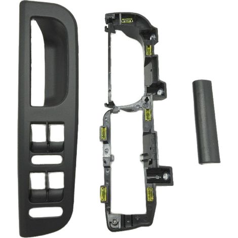 3 PièCes Couleur Noire pour Golf 4 PoignéE de Porte IntéRieure Interrupteur Levage Support Capuchons Base 1J1 8671793B1 867 171 E 3B0867175 (1/5)