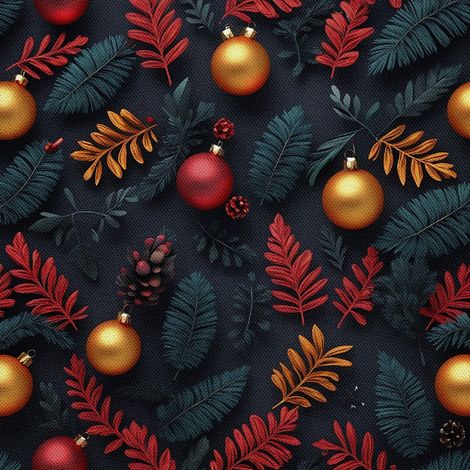 Tela decorativa para exteriores Oxford - Motivo navideño  DX1856 (1/5)
