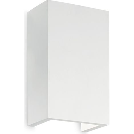 Applique Moderna Alta Flash Gesso Bianco 1 Luce G9 3W 3000K Luce Calda (1/2)