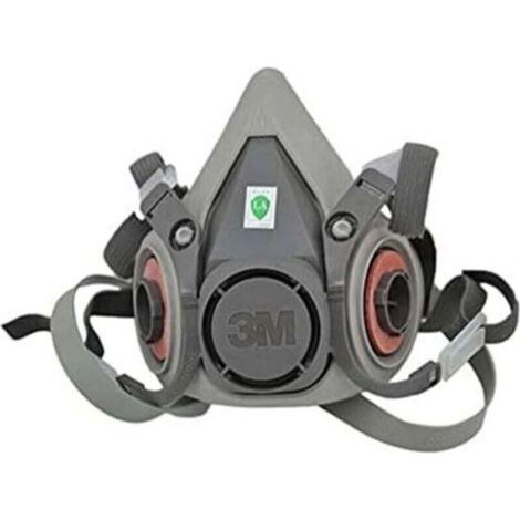 Demi-masque réutilisable 3M XA007702658 6200M. taille M. gris. avec filtre à particules 5935PRO2 - Filtre à poussières fines avec niveau de protection P3