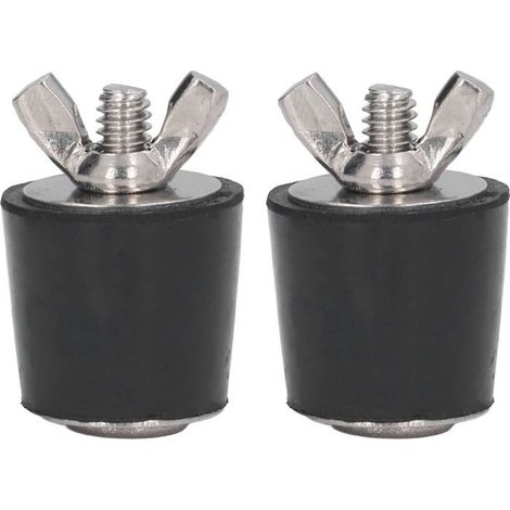 Bouchons coniques en caoutchouc pour piscine 25 mm – lot de 2, étanchéité hivernage (1/5)