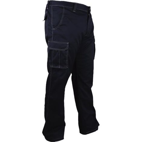 Pantalón Trabajo Denim Grasberg 240g/m2 Azul Talla 46 (1/4)