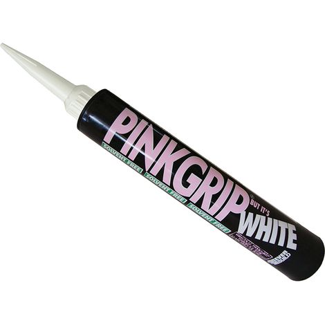 Everbuild PINKWE Pinkgrip Solvent-Free White 380ml EVBWHITEGRIP