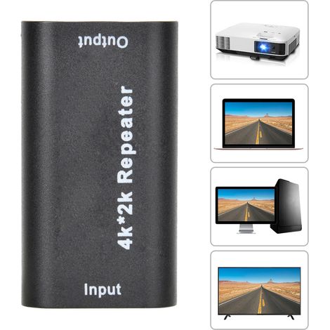 40 m HDTV 4K2K Signalverstärkeradapter (Buchse-Buchse) (1/5)