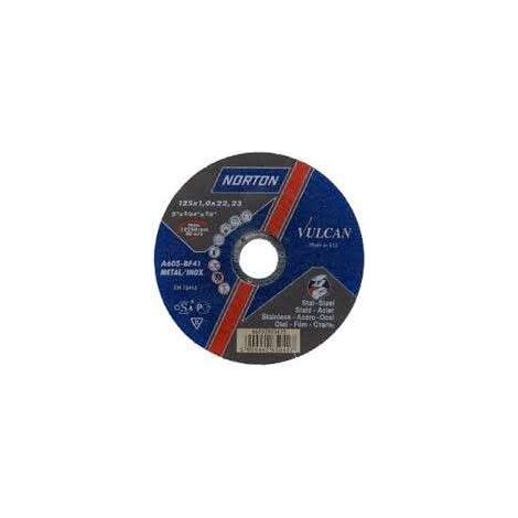 Disco de corte Norton blue fire 76 mm 1 mm 10 unidades