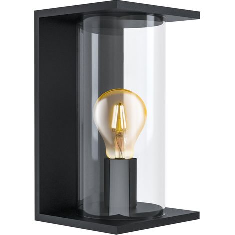 Applique murale extérieure, lampe vintage 1 flamme, design (1/5)