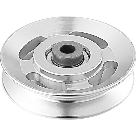 BESPORTBLE Aluminum Alloy Bearing Pulley Wheel Pulley Cable Gym Equipment Accessory (1/4)