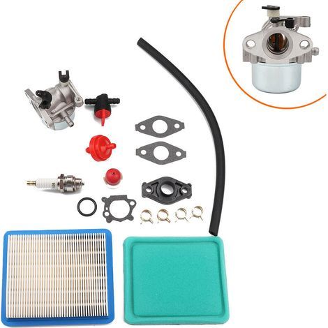 799866,790845 carburateur pour Briggs & Stratton Tondeuse à Gazon Kit de pièces (1/4)