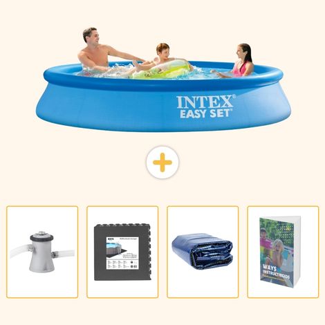 Intex Piscine Easy Set Ronde - 305x61 cm - 5-pièces SCB105 (1/5)