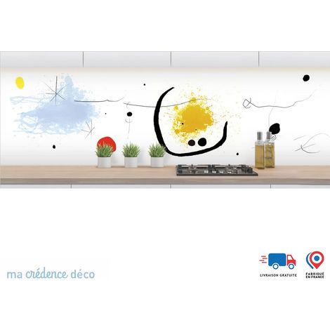 Crédence : Inspiration Surréalisme - Alu composite - 180 - 60 (1/3)