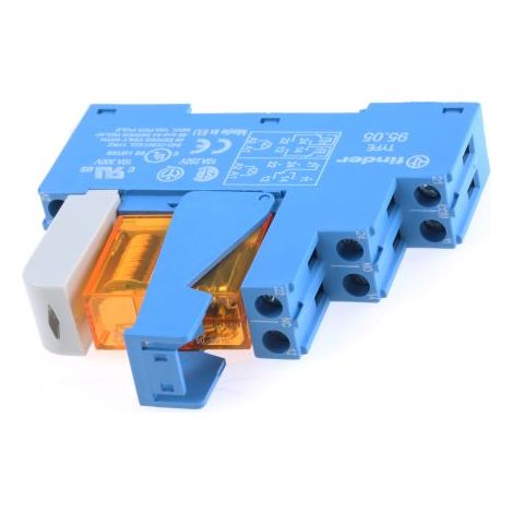 Relais d'interface 24V c.a., 2 RT, montage Rail DIN, série , 48 Series ( Prix pour 1 ) (1/2)