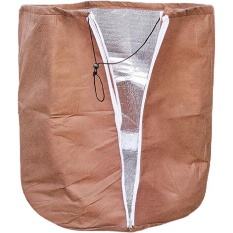 Isolierende Pflanzkübel für den Winterschutz – Gartenkübel mit Kordelzug, 45x50 cm, frostbeständig, ideal zum Schutz vor Frost und Kälteeinwirkung (1/4)