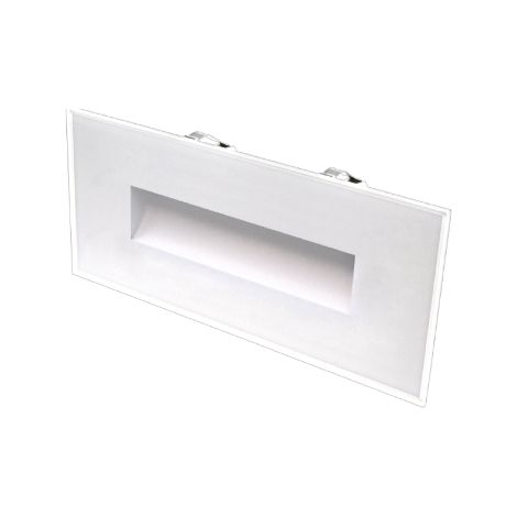 ON MOON STEP XL - Segnapasso da esterno luce con luce diretta per incasso scatola 506 - 23.8810.37