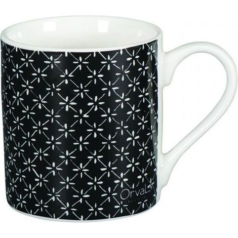 Mini Tasse graphique - Noir