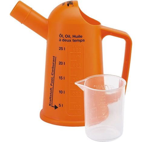 Stihl – Messbecher transparent 5L pour mélange de carburant – Résistant aux produits chimiques – 8810186