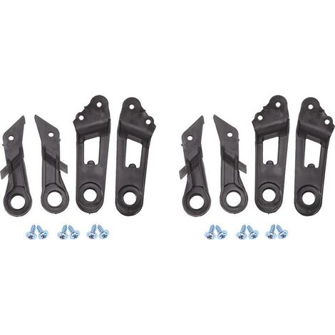 Kit de reparación de faros delanteros de dos piezas para Lexus RX330 (modelos 2003-2008), que incluye anillos protectores para el soporte del faro 8119448030 y 8119348030. (1/4)