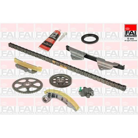 Kit de distribution par chaîne FAI AutoParts TCK162 HONDA 14401-RBD-E01