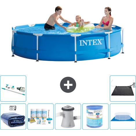 Intex Piscina con struttura Rotonda - 305x76 cm - 8-pezzi  S41510