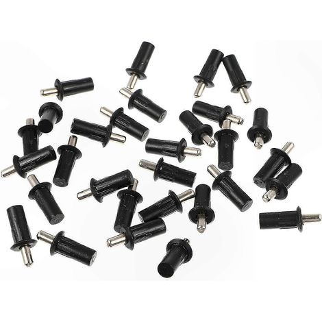 Lot de 30 goupilles à ressort pour réparation de volets et portes, outils durables de fixation pour stores et panneaux de fenêtres, idéal pour persiennes (1/3)