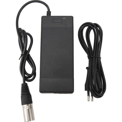 Chargeur de batterie pour trottinette électrique 29 V 2 A, adaptateur secteur XLR mâle 3 broches pour vélo électrique, prise UE, 100 à 240 V CA