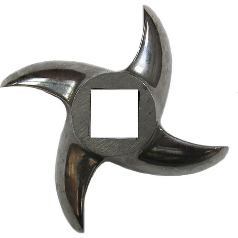 Couteau inox pour hachoir à viande n°8
