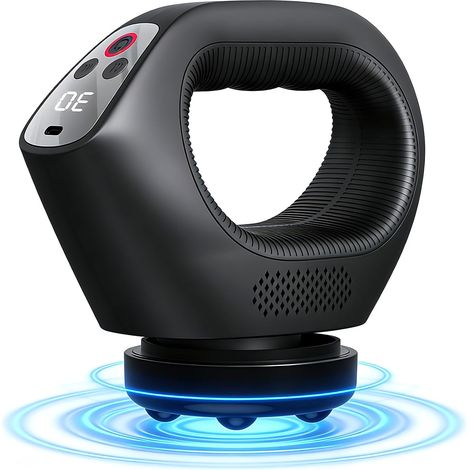 3D Rotating Massage Gun,  Cordless Deep Tissue Massager with 30 Speeds and 6 Modes for Muscle Recovery and Body Sculpting,  Handheld Electric Massager (1/5)