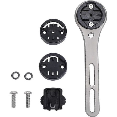 Support de compteur de vélo en alliage de titane et plastique, fixation sur potence, compatible avec les vélos de route et VTT. WHBYV (1/4)