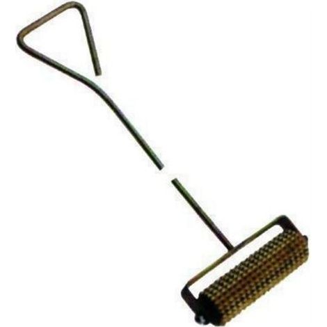 Vigor-blinky Bocciarda a Rullo Ottone con Manico 180mm