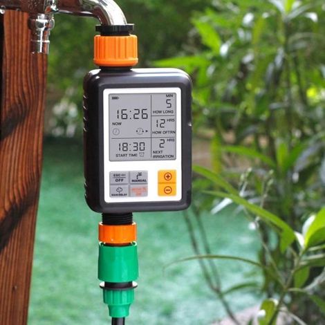 1 unité Minuterie Arrosage Automatique, Grand Jardin, Programmable Précis, Résistant Intempéries, pour Système Drip ou Arroseur
