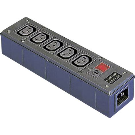 Bulgin PXD301/550/01/1 Adattatore IEC Spina IEC C14 - Presa IEC C13, Presa IEC C13, Presa IEC C13, Presa IEC C13, Presa