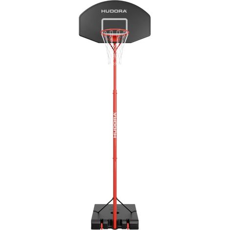 [GEBRAUCHT] B-Ware Hudora Basketballständer Basketballkorb Fitnessgerät Start 305 Rot Schwarz