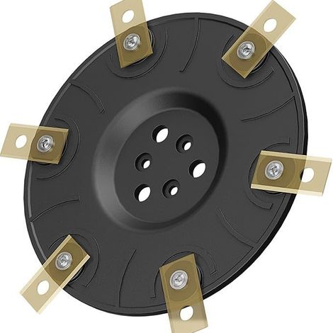 Compatible avec les tondeuses Worx Landroid à six sections et six lames. Comprend des lames fiables et de haute qualité, ainsi qu'un adaptateur hexagonal. Lames non incluses. (1/5)