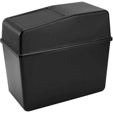 Poubelle de voiture avec couvercle, organisateur de poubelle pour véhicule, grande corbeille à déchets pour voiture et maison - Pratique pour l'intérieur de la voiture (1/5)
