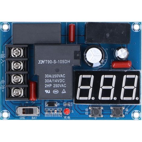 Batterieschutzplatine mit Laderegler und LED-Anzeige (8–120 V) (1/5)
